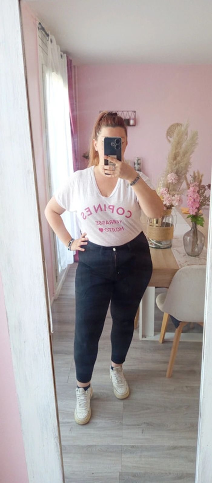 Tee-shirt transparent été femme