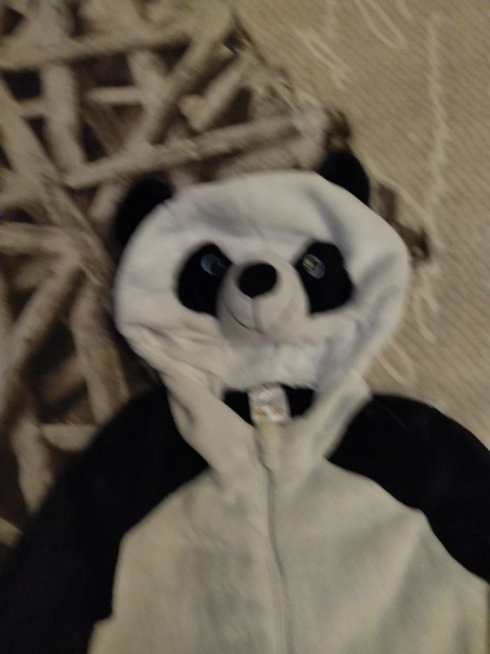 Combinaison panda 80 cm - photo numéro 2