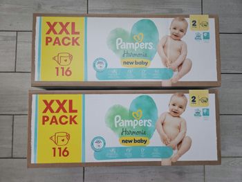 Pampers harmonie taille 2