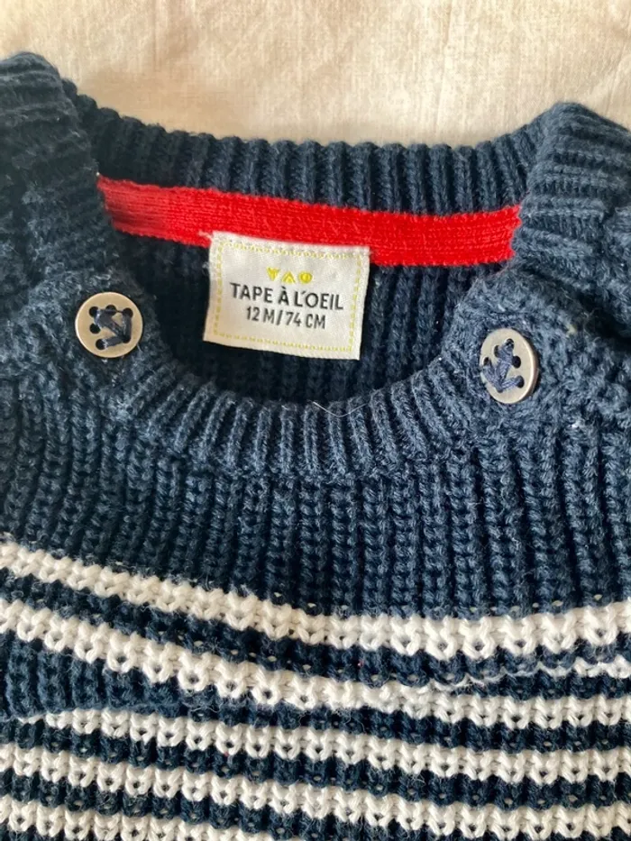Pull bébé garçon - photo numéro 2