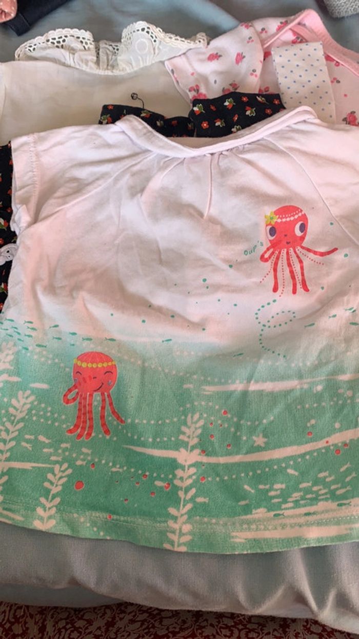 Lot 6 hauts manches courtes - photo numéro 4