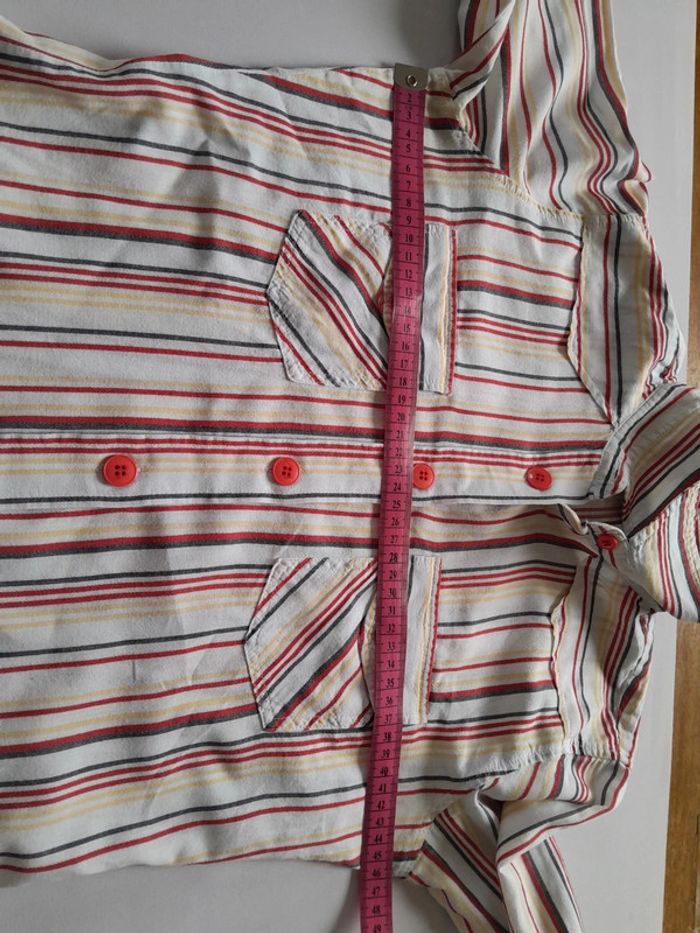 Petite chemise rayée  lee 68 quenn fast cars - photo numéro 5