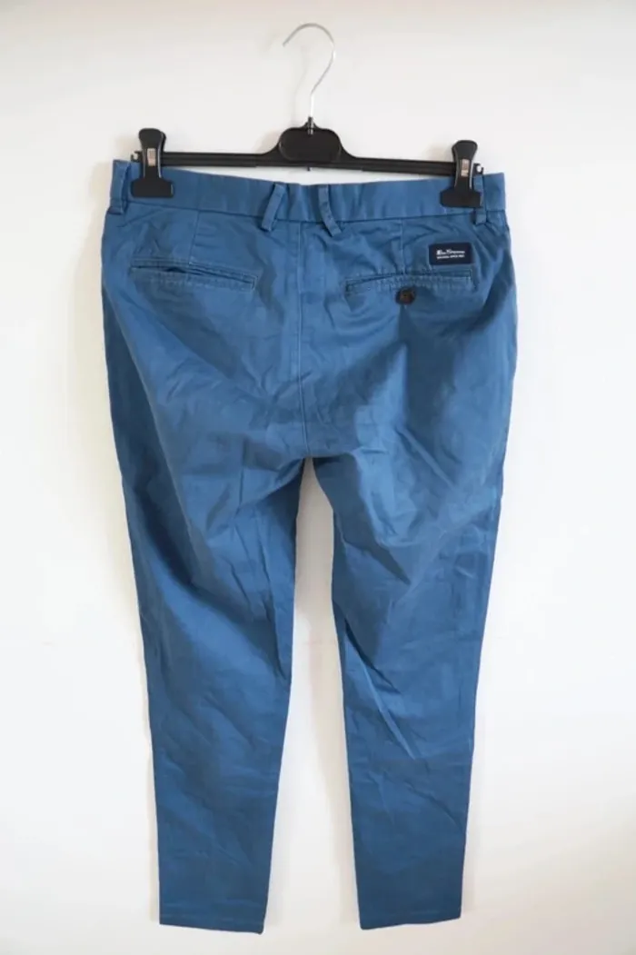 C40 pantalon bleu Ben Sherman 38 - photo numéro 2