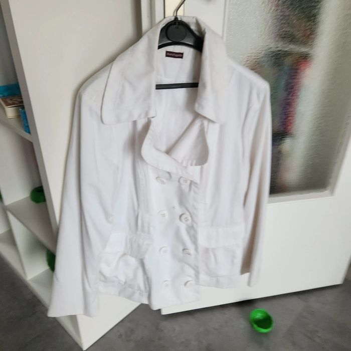 Veste manteau blanc blancheporte 38/40