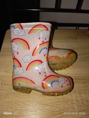 Botte de pluie bébé fille