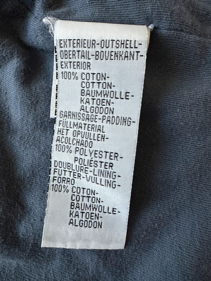 Manteau Cyrillus veste capuche bleu 6 mois - photo numéro 5