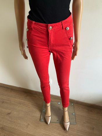 Pantalon rouge et doré Morgan taille 36 TBE