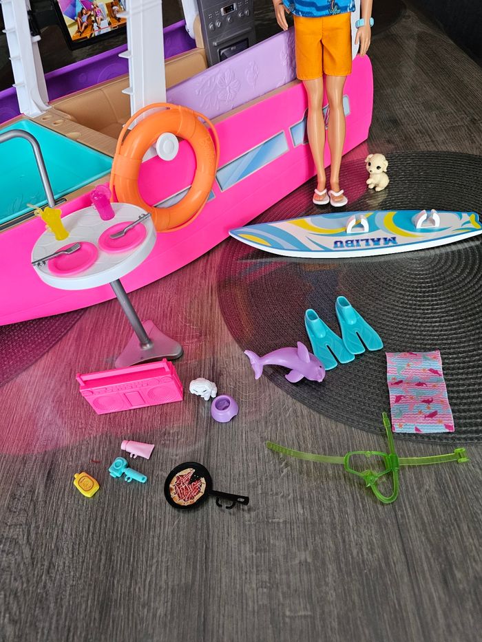 Bateau barbie + Ken surf - photo numéro 4