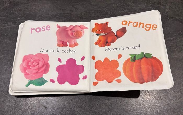 Livre de bain bébé les couleurs - photo numéro 4
