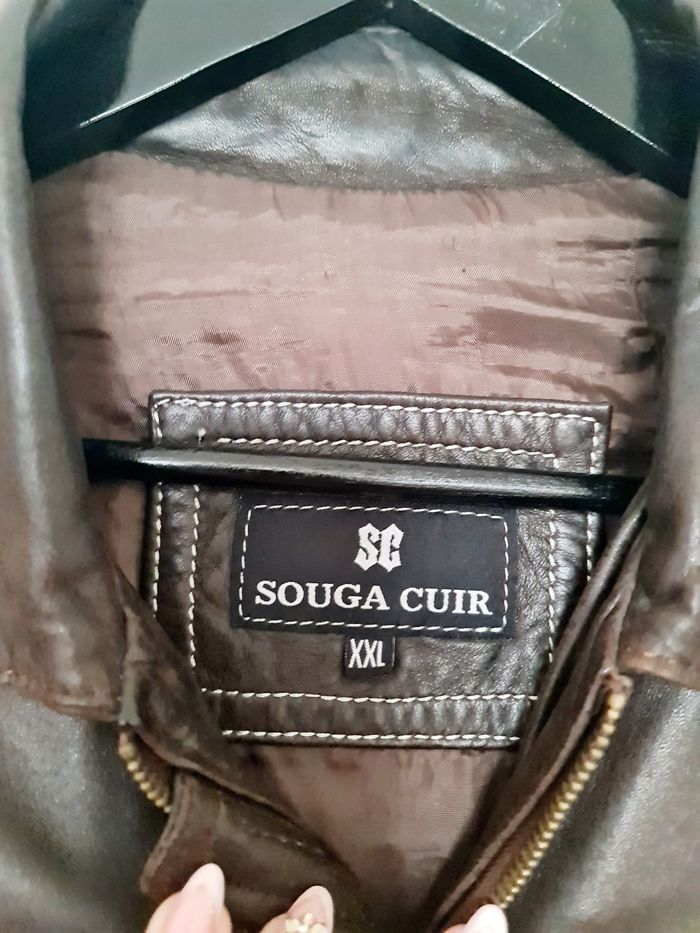 Veste en cuir homme - photo numéro 5