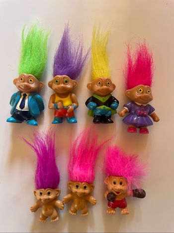 Lot 7 Trolls vintage Soma
