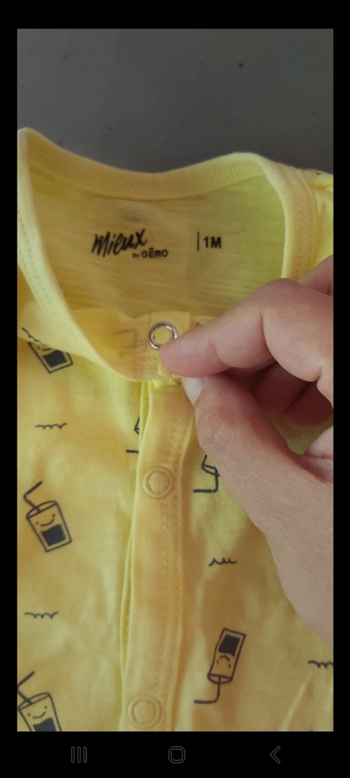 Bodie hivers pyjama ete 1 mois - photo numéro 3