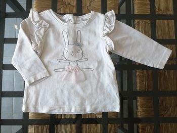 T-shirt lapin en tutu
