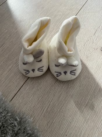 Chaussons blanc
