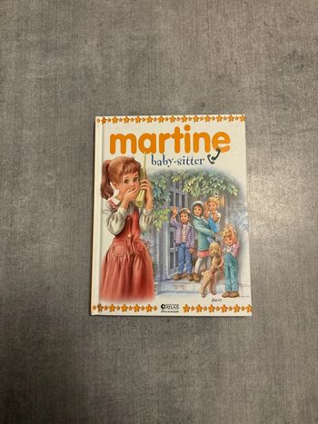 Livre Martine baby-sitter