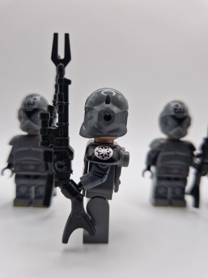 Figurines type lego 5 clones star wars - photo numéro 3