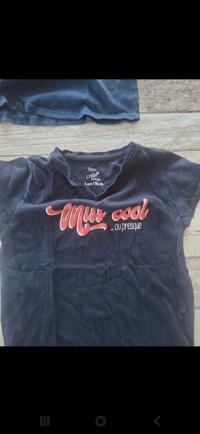 Lot 4 Tee-shirt manche courte - photo numéro 5