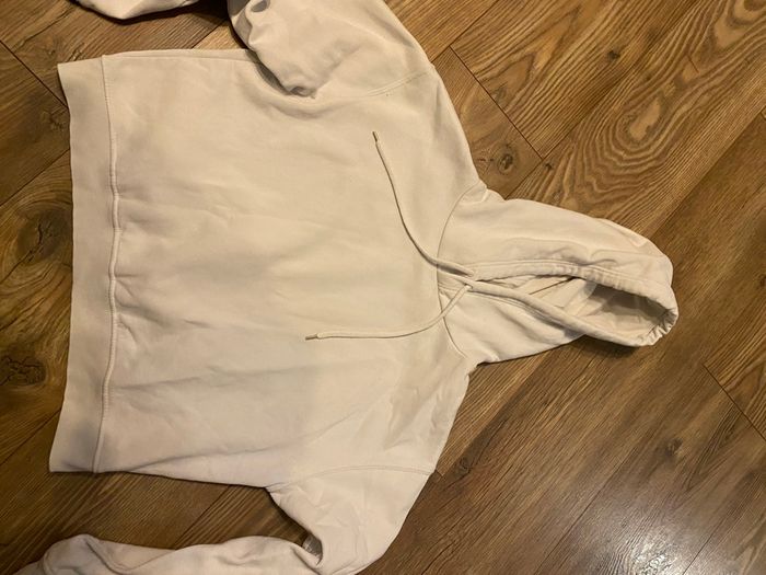 Sweat blanc court fille taille XXS - photo numéro 4