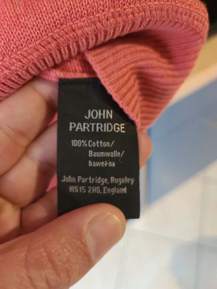 Pull John Partridge / Taille S / Couleur Rose / Bon état - photo numéro 4