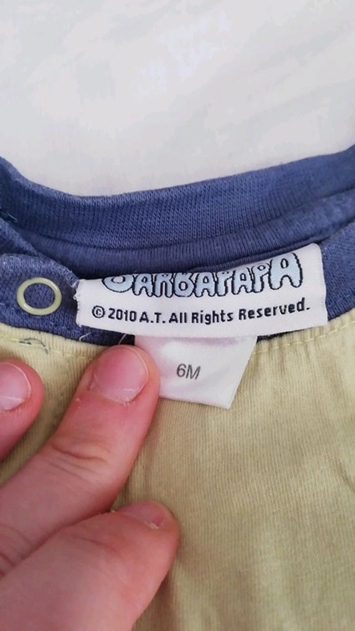 Lot de 2 barboteuse barbapapa 6 mois - photo numéro 5