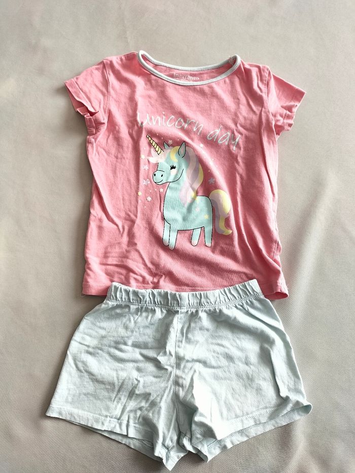 🩷 Pyjashort licorne 🦄 - 5 ans - In extenso - En très bon état 🩷