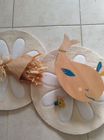 Boite a musique a accrocher au mur baleine moulin roty