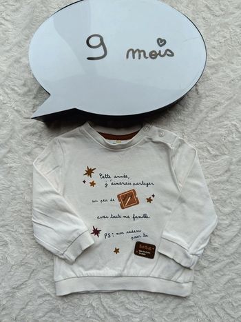 Sweat léger Garçon 9 mois magie Tao