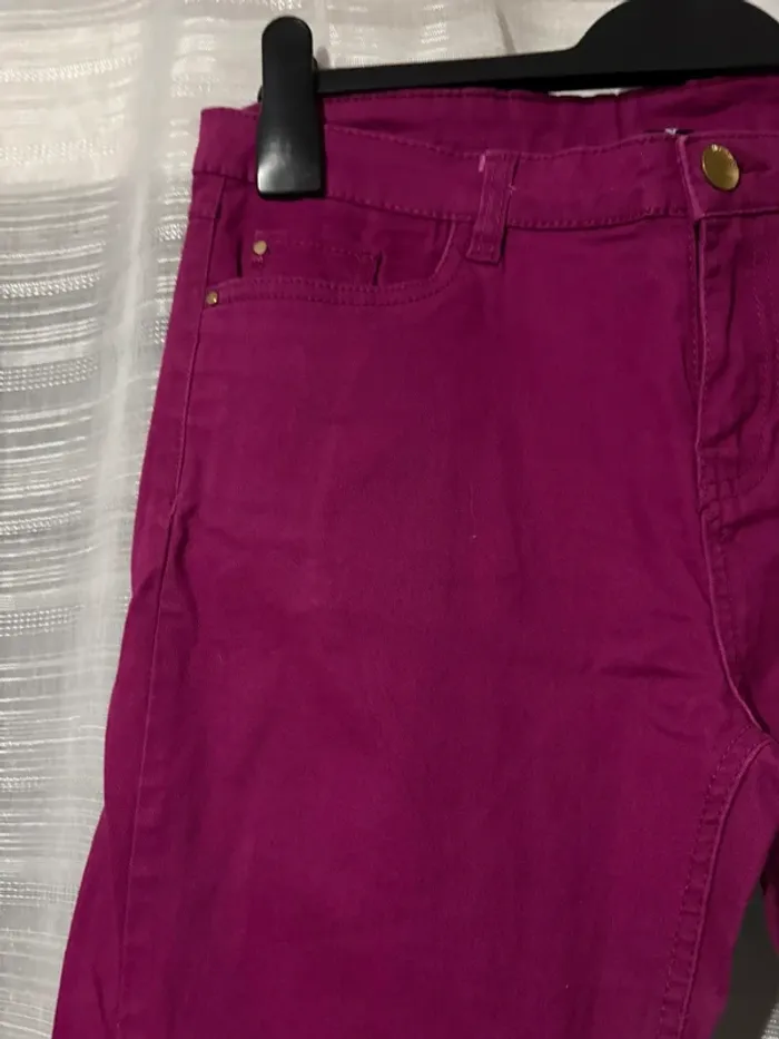 Jeans violet - photo numéro 3