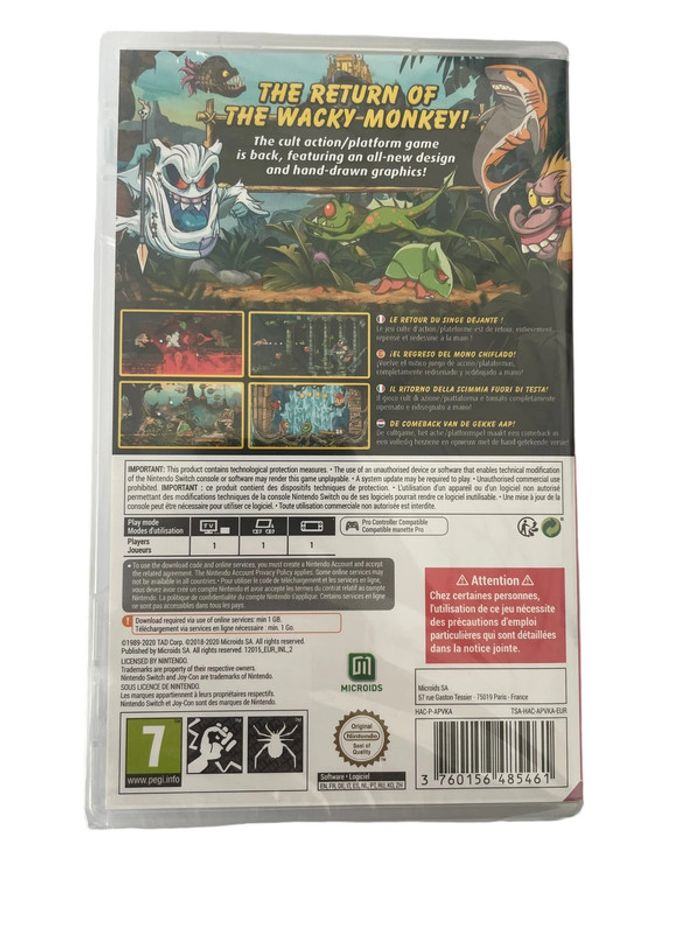 Jeu vidéo Toki sur console Nintendo Switch neuf - photo numéro 2