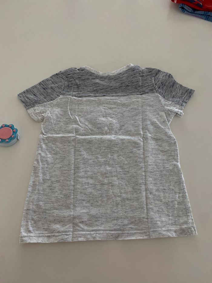 Tee shirt gris Ikks play 4 ans - photo numéro 3