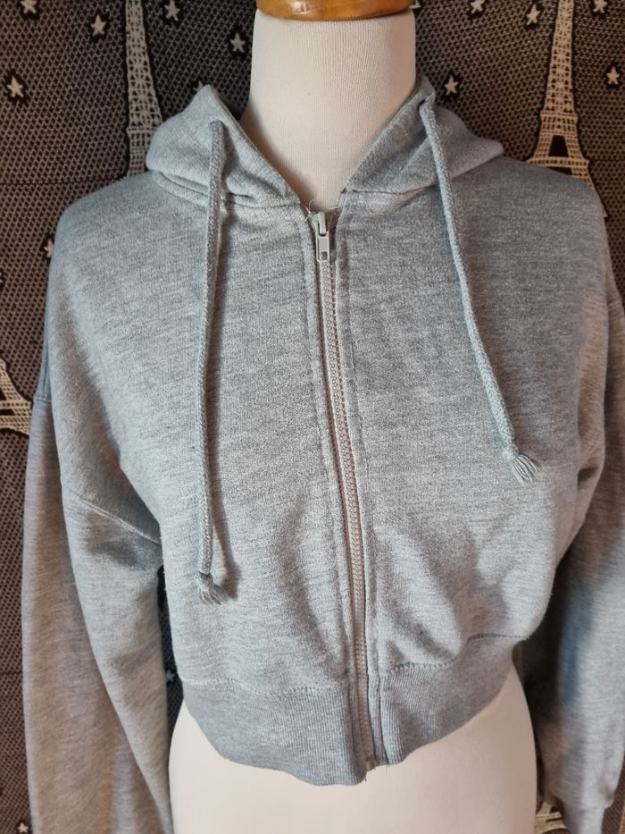 Gilet zippé court taille S - photo numéro 2