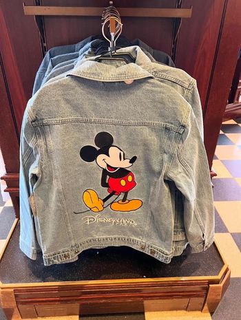 Veste en jean : Mickey Mouse