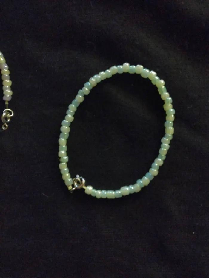 Bracelet Fille Perles avec attache - photo numéro 2
