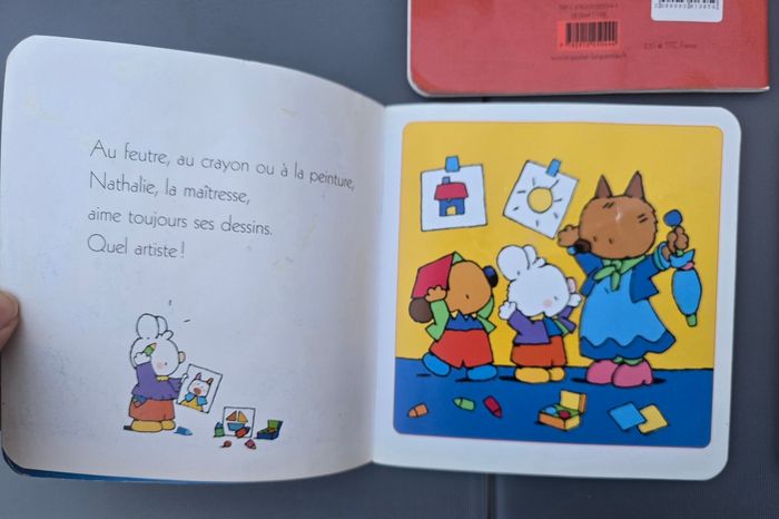 Lot de 4 livres Petit lapin Blanc - photo numéro 3