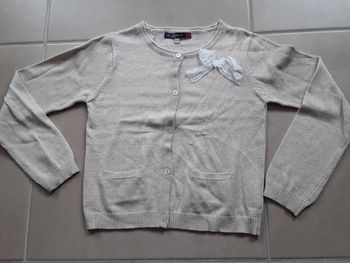 Gilet doré fille 9-10 ans TIZZAS TBE