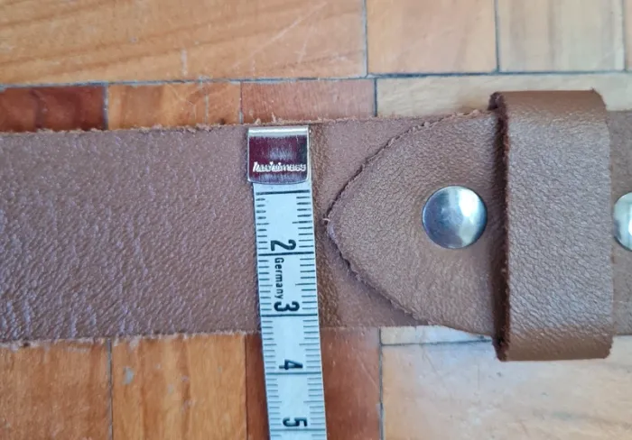 Ceinture cuir unisexe T90 - photo numéro 7