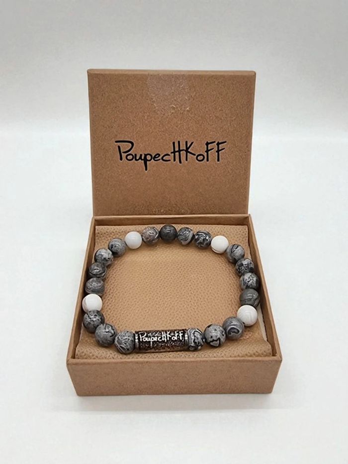Bracelet à perles Poupechkoff homme - photo numéro 5