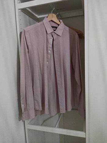 Chemise Devred taille M petit carreaux rose