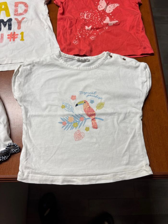 Lot de 8 tshirts manches courtes - photo numéro 2