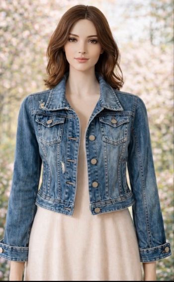Veste en jean courte Blue Rags
