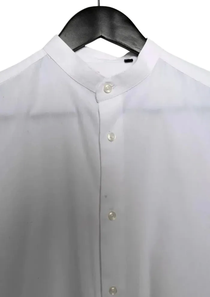 Chemise blanche col officier Georges REch Taille S - photo numéro 4