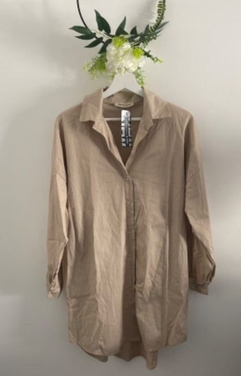 🌸Robe chemise beige new collection taille unique neuve avec etiquette 🌸