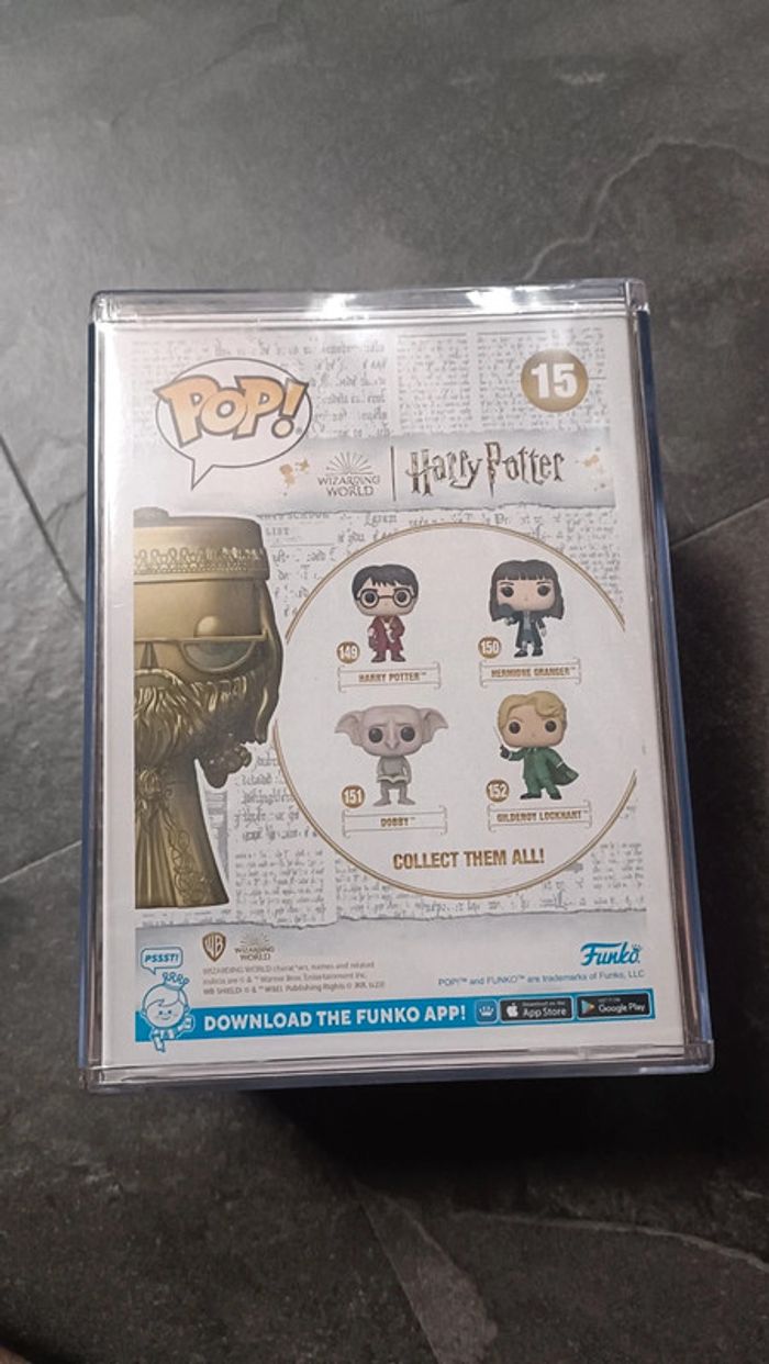 Funko pop Albus Dumbledore 15 gold - photo numéro 2
