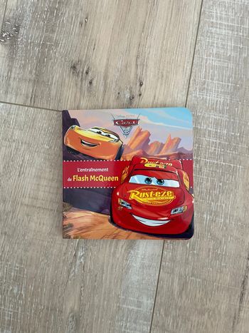 Livre Cars 3 L’entraînement de Flash McQueen