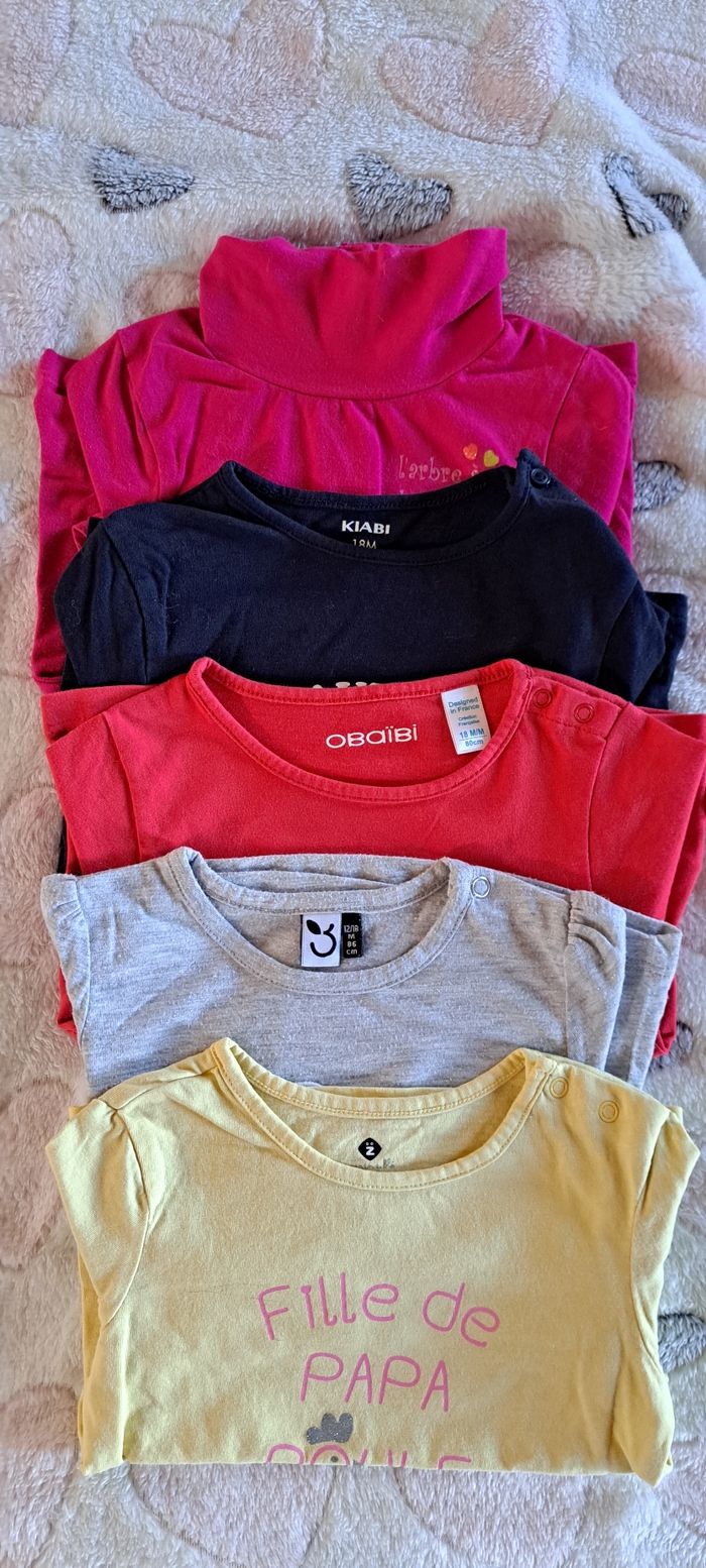Lot de vêtements fille
