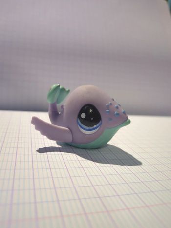 figurine littlest petshop lps Baleine