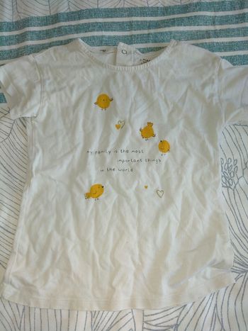 T-shirt manches courtes Kiabi 3 ans