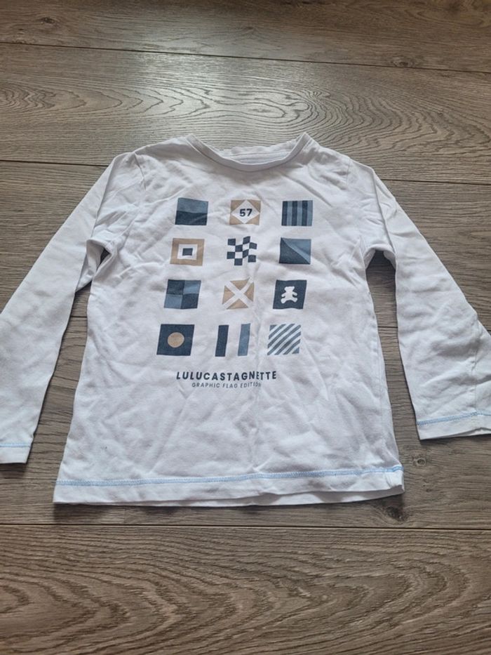 Tee shirt manche longue lulu castagnette 5ans - photo numéro 7