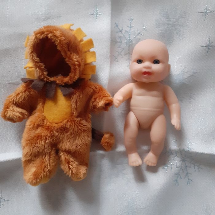 Mini Poupon avec déguisement Petit Lion - photo numéro 6