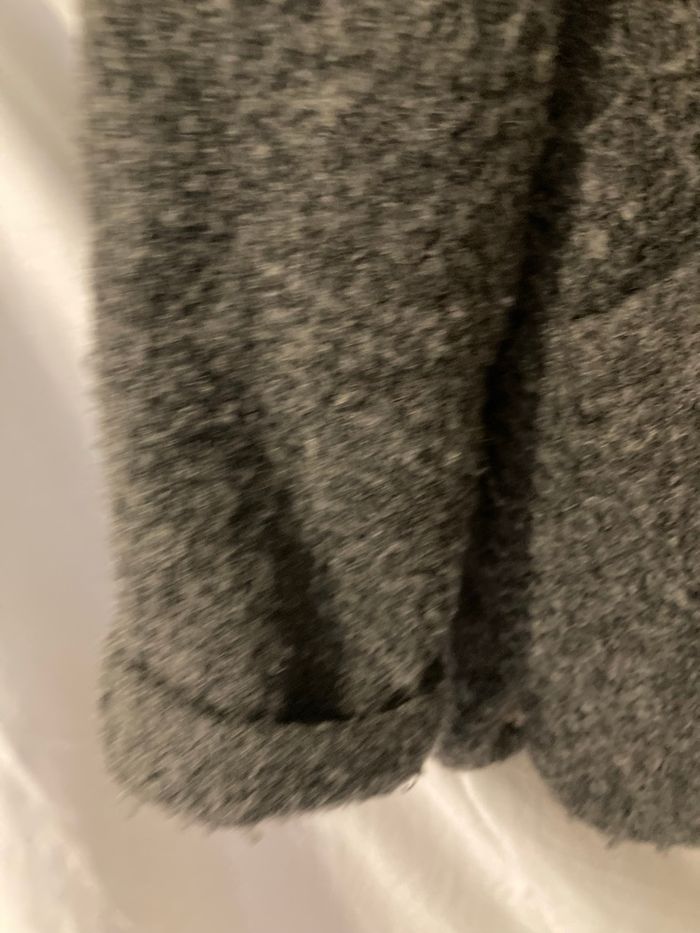ZARA manteau gris bouclette – 2/3 ans – très bon état - photo numéro 6